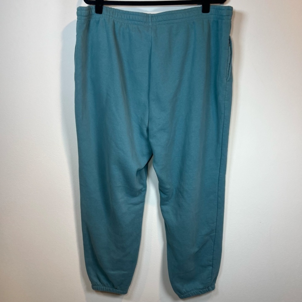 Champion Pintuck Brushed Fleece Jogger Sweatpants Aqua Tonic Lounge Women's XXL - Picture 8 of 12